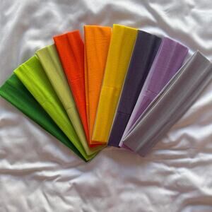 Multicoloured pack of headbands never